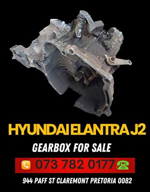 Hyundai Elantra j2 gearbox 