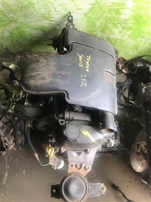 Toyota Yaris 1kR engine available 