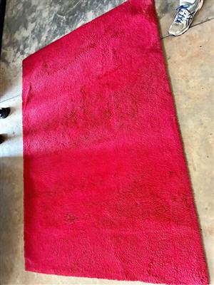 Plush pile reg shaggy rug