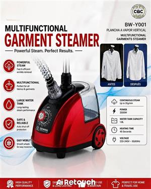 Multifunctional garment steamer  Available on order