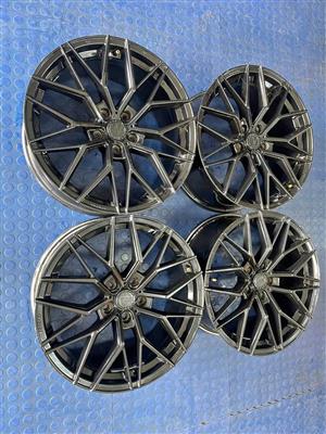 18 INCH VOSSEN (SPOKED) DESIGN RIM SET WITHOUT TYRES PRE-OWNED