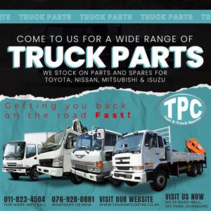 A wide range of truck parts for most trucks