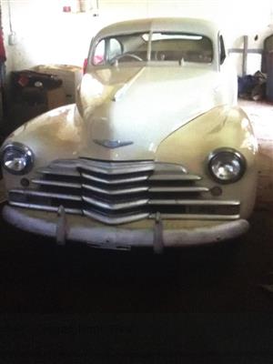 1947 Chev Fleetline Coupe