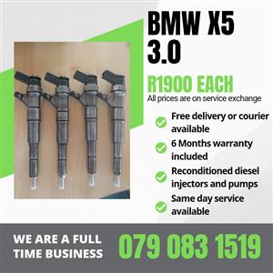 BMW X5 3.0 INJECTORS FOR SALE WITH WARRANTY 