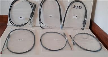 Motorcycle Clutch and Accelerator cables