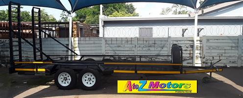 2003 Mecher  Car Trailer with ramps for Sale