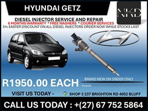 Hyundai Getz Diesel injectors 