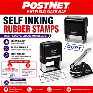 Rubber stamps