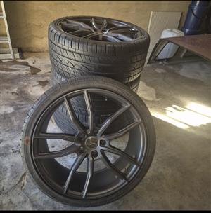 20" Alloy Rims & Tyres – Set of 4