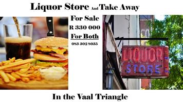 Liquor Store and Take Away for sale in the Vaal Triangle