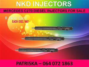 DIESEL INJECTORS NEW OR RECON FOR MERCEDES C270 FOR SALE