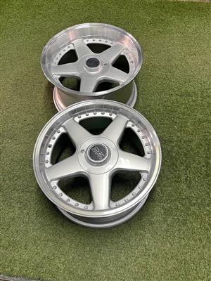 17 INCH OZ FUTURA (DEEP DISH) DESIGN SET NARROWS/WIDES