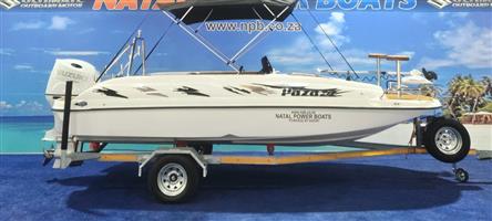 PAZAZZ 20 FT ON TRAILER 200 HP SUZUKI 4 STROKE 2026 MODEL FINANCE ARRANGED 