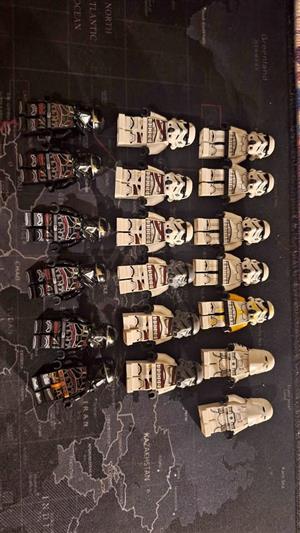 Lego Stormtroopers snow Troopers zombie Troopers dark zombie Troopers