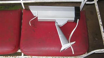 Aluminum camera housing.