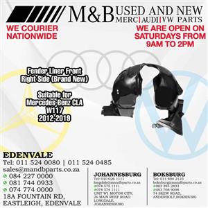 Fender Liner Front Right Side (Brand New) Suitable for Mercedes-Benz CLA W