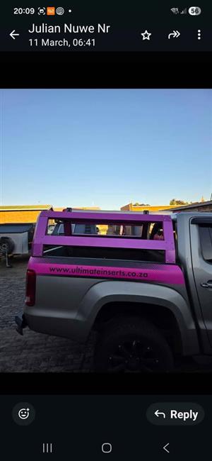 Amarok DC bakkie rails