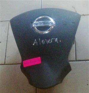 Nissan Almera steering wheel airbag