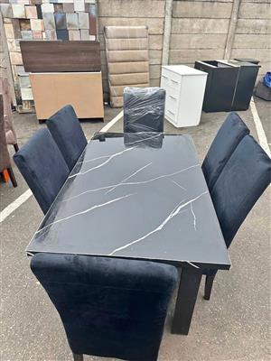 New Dining table and chairs