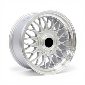 17″ CW 4/100 & 4/108 Silver Machined Lip Alloy Wheels