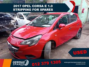 2017 Opel Corsa E 1.0 Stripping for USED replacement parts