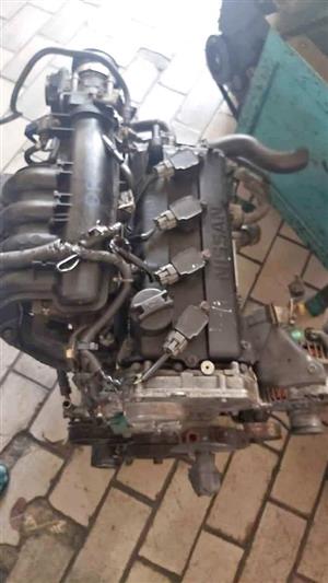 NISSAAN XTRAIL 2.0 QR20 PLASTIC ENGINE FOR SALE