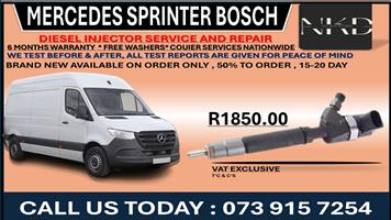 Mercedes Sprinter Bosch Diesel Injectors 