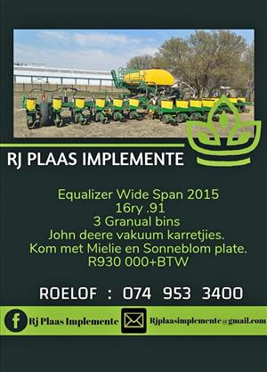 Equalizer 16 ry 91 widespan planter