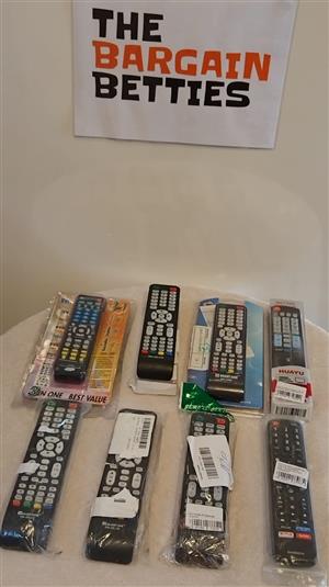 Various remote controllers 