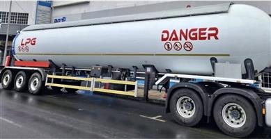 NEW SERIN TRI AXLE LPG GAS TANKER TRAILER