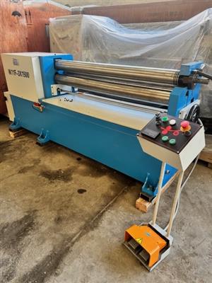 (Brand New) Plate Roller, Cap: 1300mm x 3mm Mild Steel, Fully Motorized