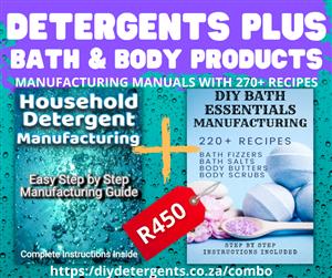 Once-Off Investment- Start Detergent & Bath Essentials Manufacturing