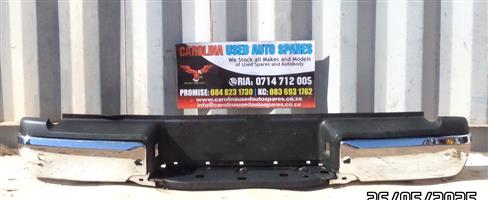 Mercedes Benz W470 X-class rear chrome bumper with pdc holes (2018-2022)