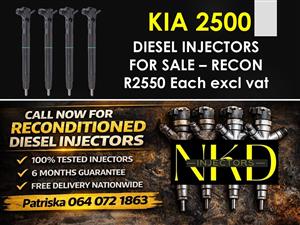 KIA 2500 - QUALITY DIESEL INJECTORS AVAILABLE 