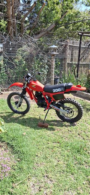 1981 Honda XR 200r