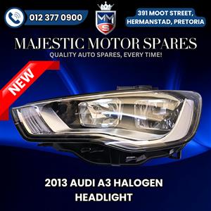 2013 Audi A3 Halogen Headlight – New 