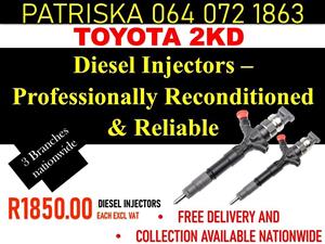 DIESEL INJECTORS FOR SALE-TOYOTA 2KD AND 1KD