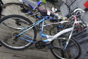 RALEIGH M200X GREY & BLUE MOUNTAIN BICYCLE (S067558A)