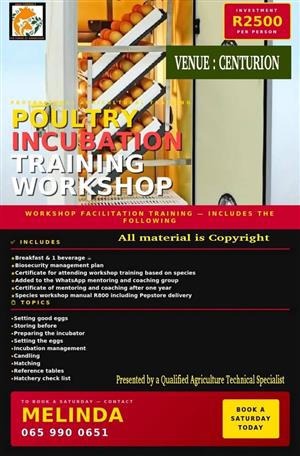 Agriculture Training Workshop Incubation