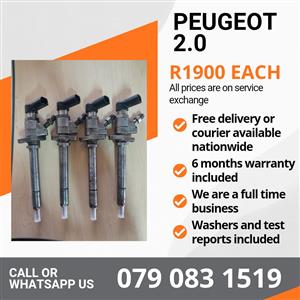 PEUGEOT 2.0 INJECTORS FOR SALE 