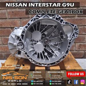 NISSAN INTERSTAR G9U COMPLETE GEARBOX