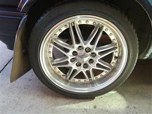Lenso 16 inch Rims with tyres For Sale or Swap!