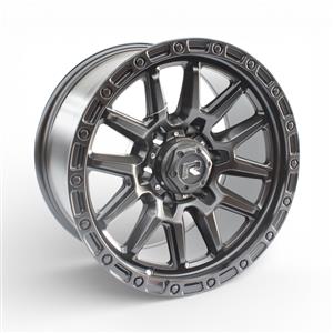 17″ Stealth 6/139 Matt Black Alloy Wheels