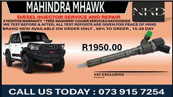 Mahindra Mhawk Diesel Injectors 