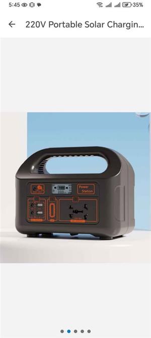 Solar Portable power station output 220V AC