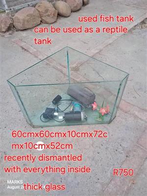 Used large aquarium tanks