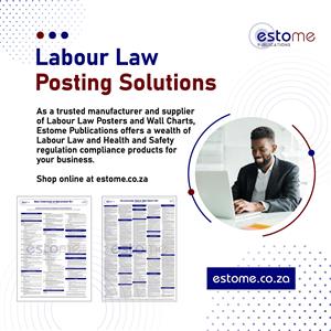 RSA Labour Law Posters / Wall Charts