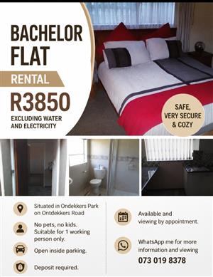 Flat to let in Ontdekkers park.