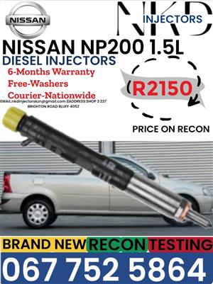 Nissan Np200 1.5L Diesel injectors 