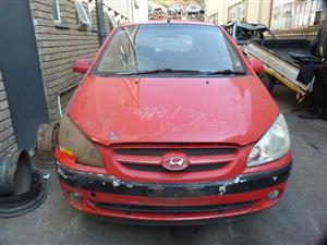 Hyundai Getz 1.4 Petrol Manual G4EE Red - 2010 SPARESBOYZ STRIPPING FOR SPARES